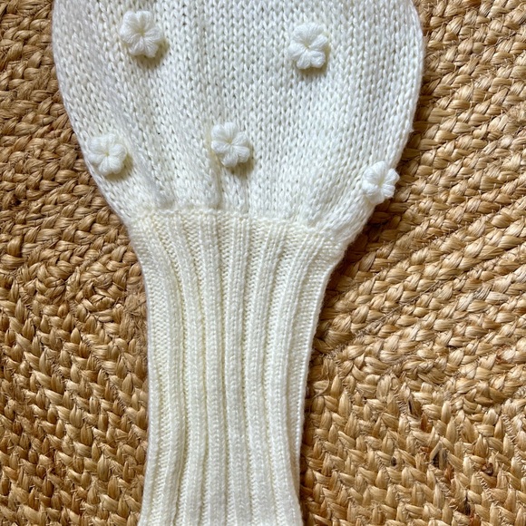 Farm Rio Cream turtleneck flower sweater - Picture 5 of 5